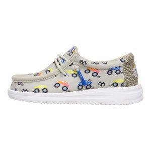 Wally Toddler Trucks – Stone/Multi