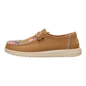 Wendy Cross Stitch – Tan/Multi